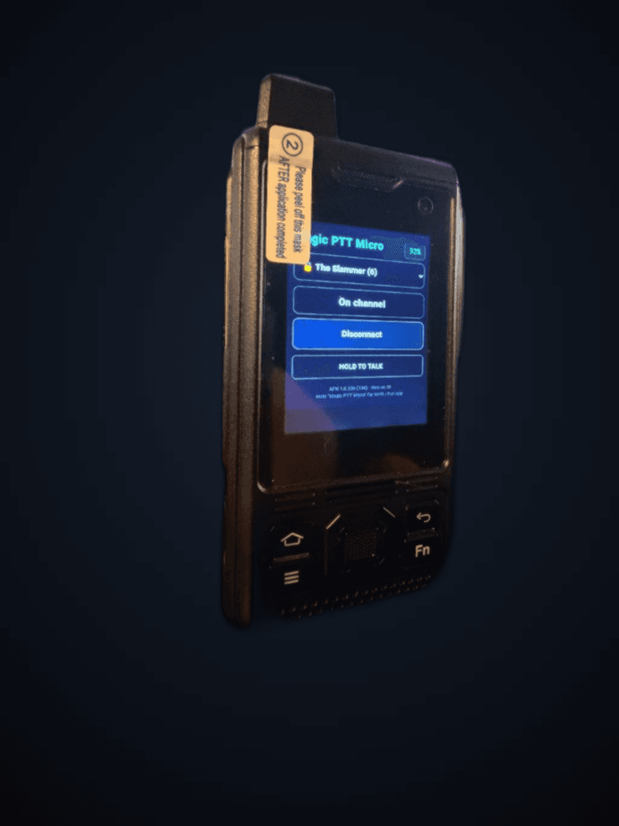 Uniwa B8000 running Magic PTT Micro on The Slammer